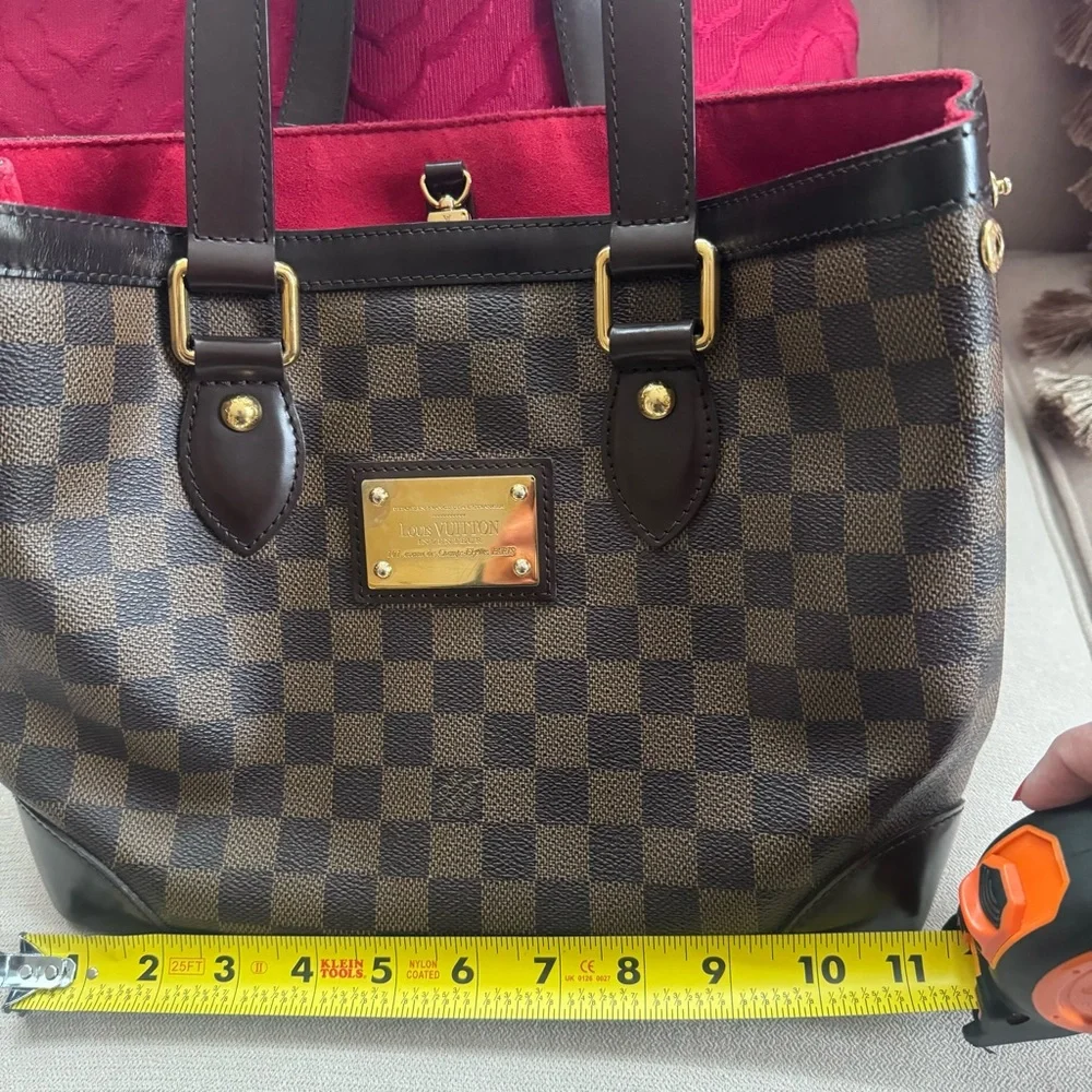 Louis Vuitton Damier Ebene Hempstead Tote Bag - Picture 7 of 9